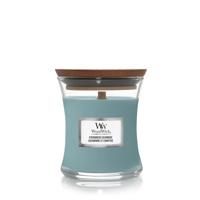 WoodWick evergreen cashmere mini candle - thumbnail