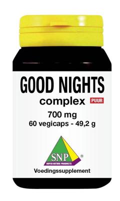 SNP Good night vegicaps puur 60 Vegetarische capsules
