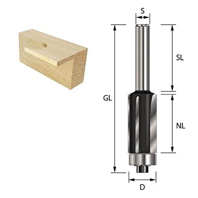 ENT Kantenfrees HM A/B 12.7/12.7mm, 3-snijkanten kolf 8mm - 7913500 - 7913500 ENT Kantenfrees HM A/B 12.7/12.7mm, 3-snijkanten kolf 8mm - 7913500 - 7913500