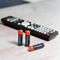 Verbatim alkalinebatterijen 1.5V - AA-LR6 Mignon batterij, aantal: 4 - thumbnail
