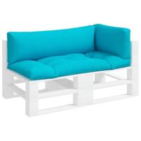 Palletkussens 3 st oxford stof turquoise - thumbnail