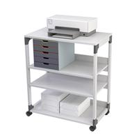 Durable Multifunctionele wagen, systeemtrolley Grijs (b x h x d) 750 x 879 x 432 mm 371110 1 stuk(s) - thumbnail