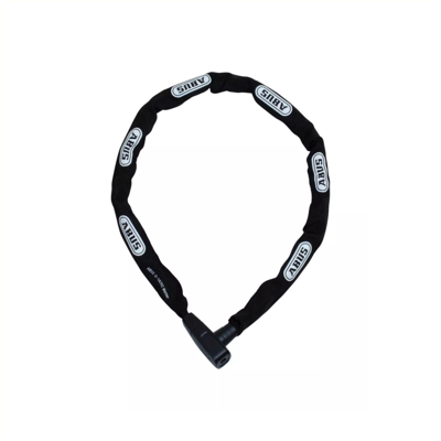 Abus citychain 6800/110 zwart - 5mm dik - sleutelslot
