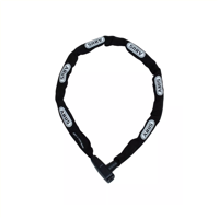 Abus citychain 6800/110 zwart - 5mm dik - sleutelslot - thumbnail