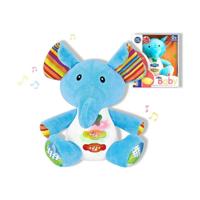Muzikale Knuffel Reig Olifant 15 cm - thumbnail