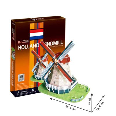 Cubic Fun 3d puzzel hollandse windmolen 61 stukjes
