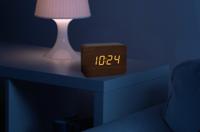 TFA Dostmann 60.2549.01 Wekker Zendergestuurd Hout, Zwart Alarmtijden 1 - thumbnail