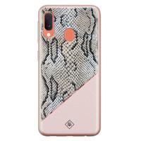 Samsung Galaxy A20e siliconen hoesje - Snake print - thumbnail
