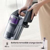 Samsung VS15A6031R4 Steelstofzuiger Batterij/Accu Droog Zakloos 0,8 l Zwart - thumbnail