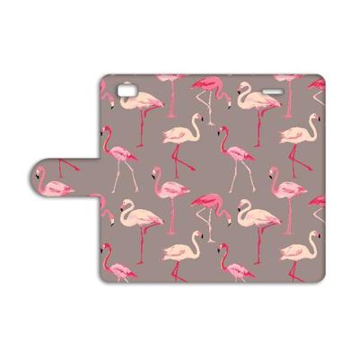 Huawei Ascend P8 Lite | Telefoonhoesje | Met pasjeshouder | Flamingo Huawei Ascend P8 Lite | Telefoonhoesje | Met pasjeshouder | Flamingo