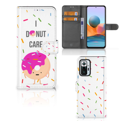Xiaomi Redmi Note 10 Pro | Book Cover | Donut Roze