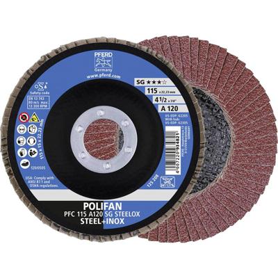 PFERD TOOLS 67749115 A Psf Steelox Lamellenschijf Diameter 115 mm Boordiameter 22.23 mm 10 stuk(s)