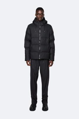 Rains Heren Puffer Jacket - Black Rains Heren Puffer Jacket - Black
