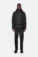 Rains Heren Puffer Jacket - Black - thumbnail