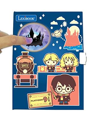 HARRY POTTER - Elektronisch dagboek - Lichteffecten en accessoires (stickers, pen, stiften, plakband) HARRY POTTER - Elektronisch dagboek - Lichteffecten en accessoires (stickers, pen, stiften, plakband)