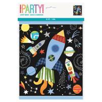 Uitdeelzakjes Ruimtevaart, 8st. - thumbnail