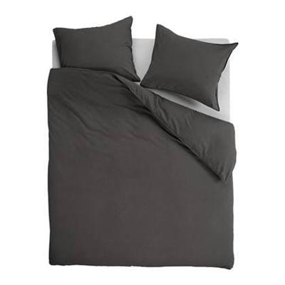 Vtwonen Natural Stone Dekbedovertrek Antraciet-Lits-jumeaux (240 x 200/220 cm)