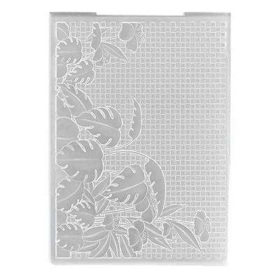 Nellie's Choice • 3d embossing folder achtergrond gatenplant 10,5x14,8cm