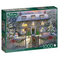 Falcon de luxe The Christmas Cottage 1000 stukjes - thumbnail