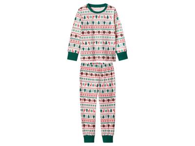 lupilu Kinder kerstpyjama (Wit, 110/116)