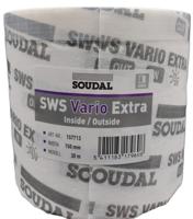 Soudal SWS Vario Extra | Vochtregulerende folie | 150 mm x 30 m | Wit - 157713 - thumbnail