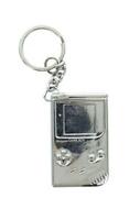 Paladone sleutelhanger Nintendo Gameboy 3D 5 cm zilver - thumbnail