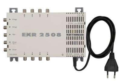 Kathrein EXR 2508 Satelliet multiswitch Ingangen (satelliet): 5 (4 satelliet / 1 terrestrisch) Aantal gebruikers: 8