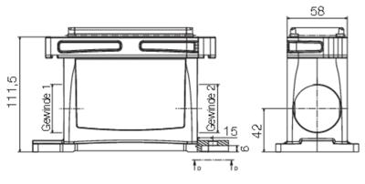 Weidmüller HDC IP68 16B SS 2M40 1081370000 Socketbehuizing 1 stuk(s) Weidmüller HDC IP68 16B SS 2M40 1081370000 Socketbehuizing 1 stuk(s)