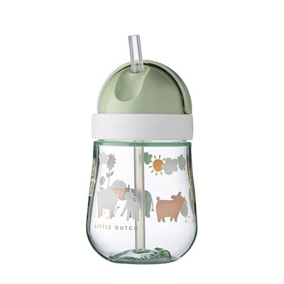 Mepal rietjesbeker 300ml - little farm Mepal rietjesbeker 300ml - little farm