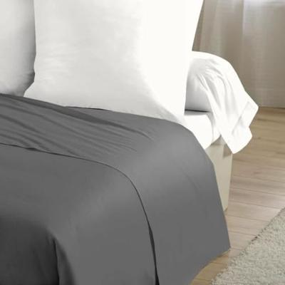 Beddengoedset HOME LINGE PASSION Flat sheet Grijs Bed van 180/200