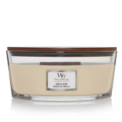 WoodWick ellipse candle vanilla bean