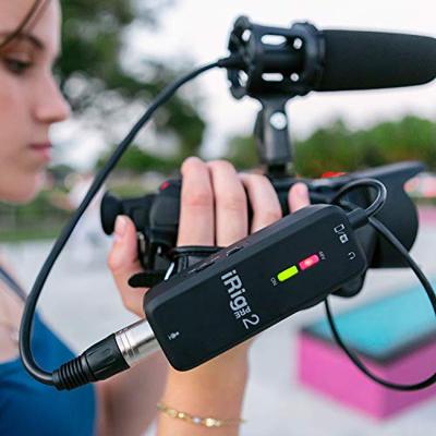 IK Multimedia iRig Pre 2 microfoon interface/preamp voor iOS en Android IK Multimedia iRig Pre 2 microfoon interface/preamp voor iOS en Android