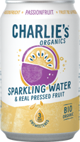 Charlie's organic sparkling water passionfruit bio (12x 33cl) - thumbnail