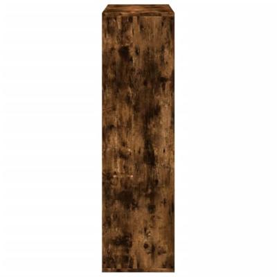 Kamerscherm / boekenkast 69,5x29x103,5 cm hout gerookt eiken