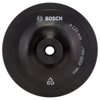 Bosch Accessoires Schuurplateau voor boormachines, 125 mm, spansysteem - 2609256281 - thumbnail