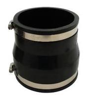 Air Aqua Flexibele Verloopsok 125x110mm - Weerbestendig voor Water- en Luchtsystemen - Robuust Rubber - thumbnail