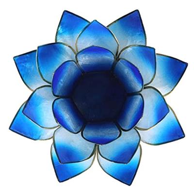Lotus Sfeerlicht Blauw Tweekleurig