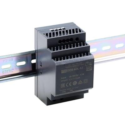 MEAN WELL DDR-60L-24 DIN-rail DC/DC-converter 24 V/DC 2.5 A 60 W Aantal uitgangen:1 x Inhoud 1 stuk(s)