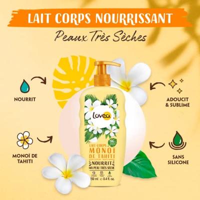 Lovea Bodylotion Tahiti Monoi 250 Milliliter Lovea Bodylotion Tahiti Monoi 250 Milliliter
