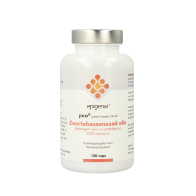 Epigenar Zwarte bessenzaadolie (parent oil) 120 Vegetarische capsules