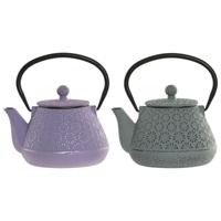 Theepot Home ESPRIT Groen Roestvrij staal Ijzer 600 ml (2 Stuks) - thumbnail