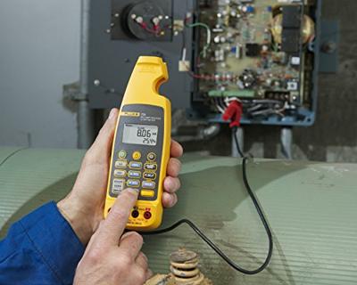 Fluke 773 Stroomtang, Multimeter Digitaal Proces-stroomlevering CAT II 300 V Weergave (counts): 1200
