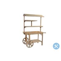 Toonbankdisplay DKD Home Decor Hout 118 x 53 x 166 cm - thumbnail