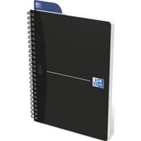 Oxford Office Essentials spiraalschrift, 180 bladzijden, ft A5, geruit 5 mm, zwart - thumbnail