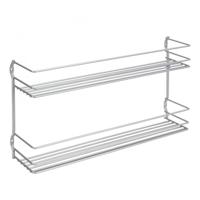 Metaltex space saver smart kitchen pepito kruidenrek 2 etages 36x8x19 cm zilver - thumbnail