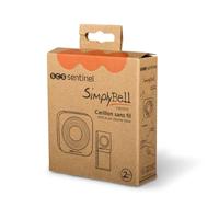 Draadloze bel - SCS SENTINEL - 200 meter - SimplyBell - Zwart - thumbnail