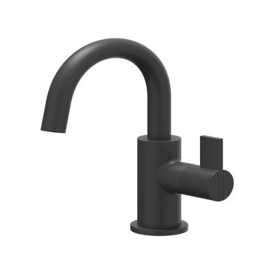 Fonteinkraan IVY Pact Staand Draaibare Uitloop Mat Zwart PED Fonteinkraan IVY Pact Staand Draaibare Uitloop Mat Zwart PED