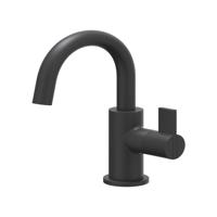 Fonteinkraan IVY Pact Staand Draaibare Uitloop Mat Zwart PED - thumbnail