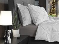 Yellow Yellow Nova Dekbedovertrek 140x200/220 White - thumbnail