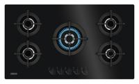 Zanussi ZGO98520BA Gas inbouwkookplaat Zwart - thumbnail